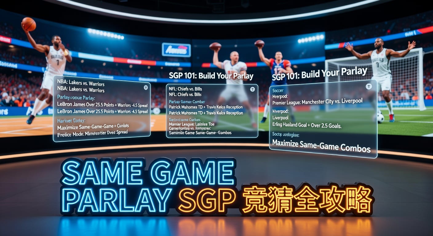 超级过关 Same Game Parlay SGP：投注技巧与规则实战