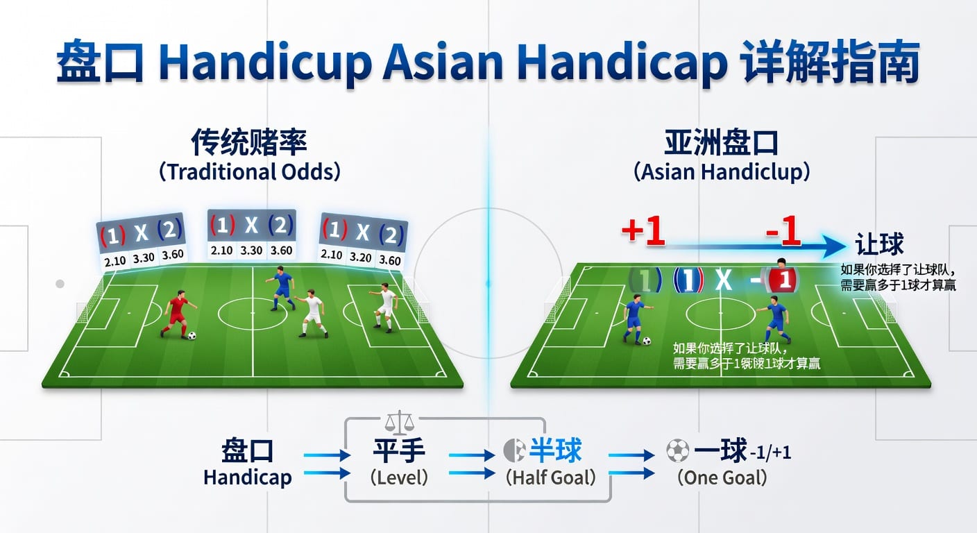 亚洲盘 asian handicap 实战解读与看盘技巧