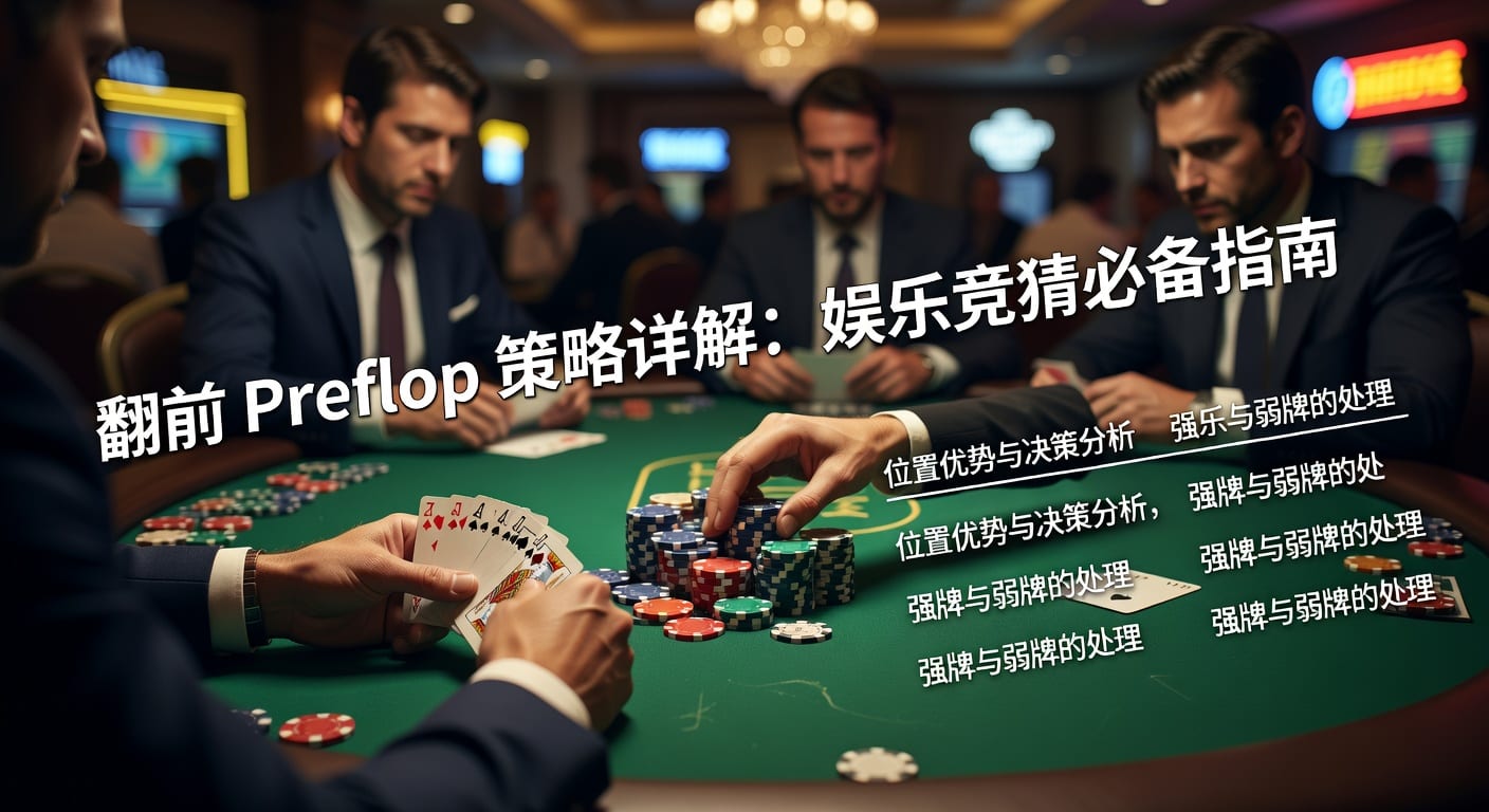 翻前 preflop 实战指南：起手策略与常见误区