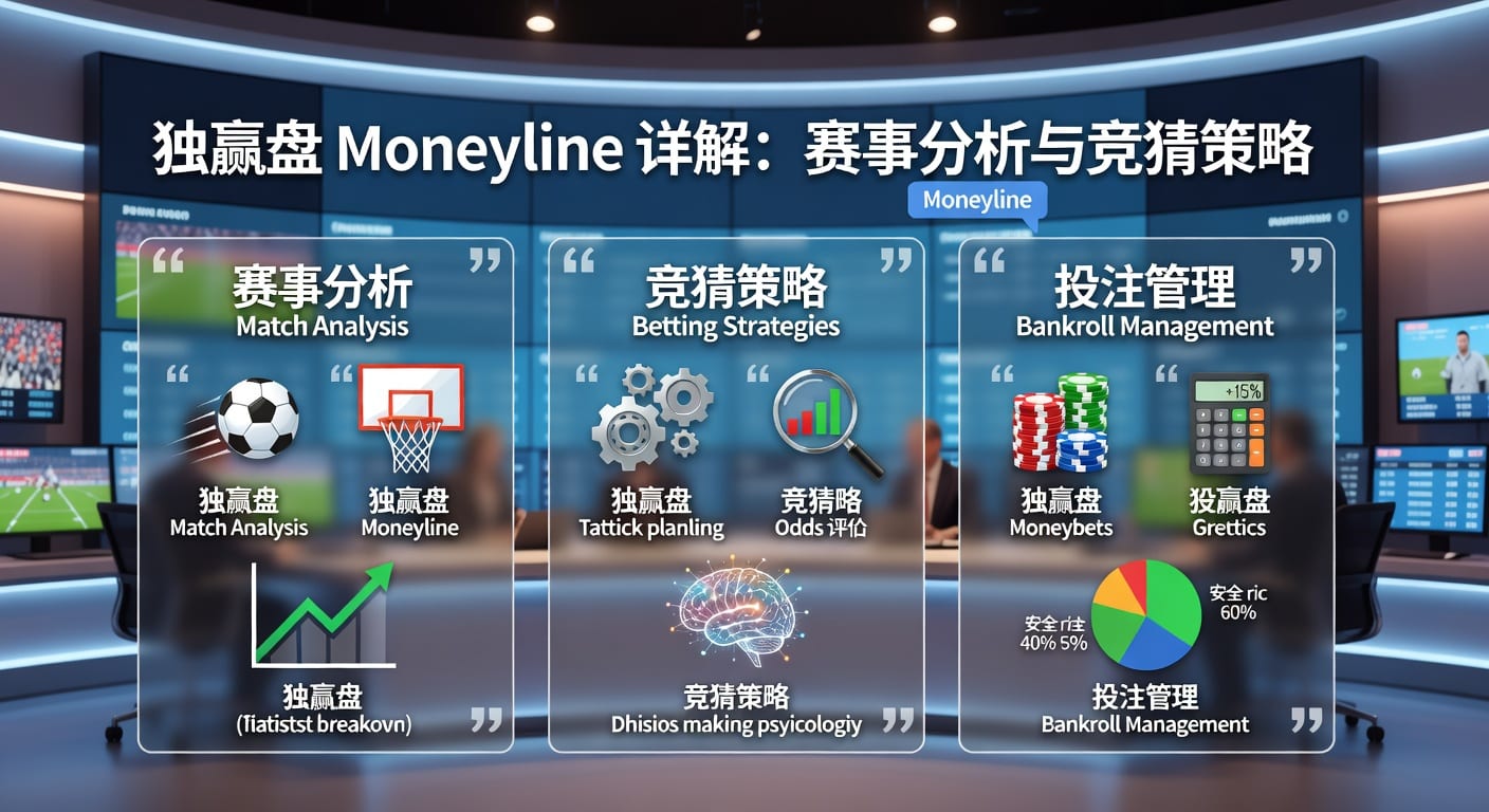 独赢盘 moneyline：玩法解析与实战判断